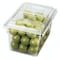 Cambro Camwear 12"x18"x9" Deep 4.75 gal. Clear Polycarbonate Food Storage Box 12189CW135 - alternate 1